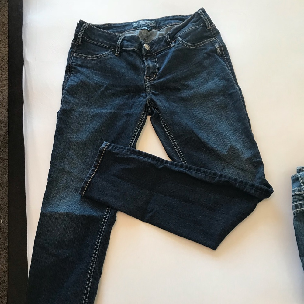 Silver suki jegging nice color